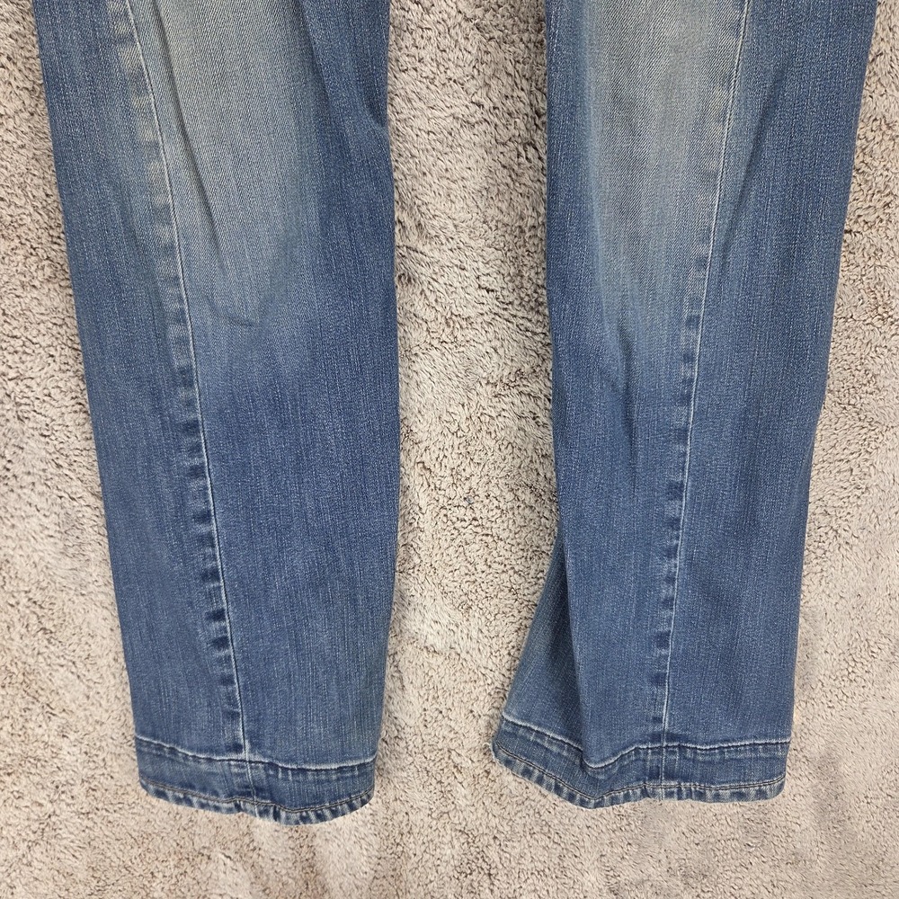 Vintage Levis Engineered Jeans Mens Blue Twisted Medium Wash Zip Fly Fits 26x30 - Picture 13 of 16